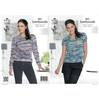 KC4041 Sweater and Top for Women in King Cole King Cole Bamboozle