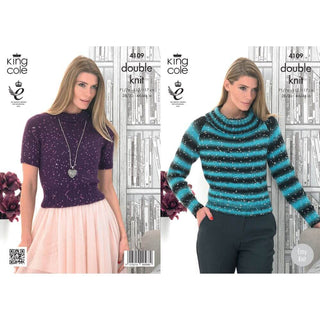 KC4109 Sweaters for Women in King Cole Galaxy DK