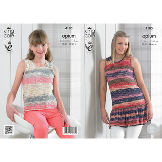 KC4185 Summer Tops for Women in King Cole Opium Palette