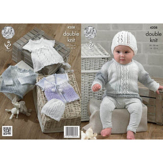 KC4208 Baby Set in King Cole Melody DK