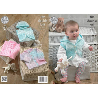 KC4209 Baby Set in King Cole Melody DK