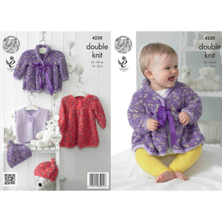 KC4230 Baby Set in King Cole Cuddles DK