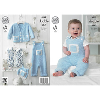 KC4232 Baby Set in King Cole Cuddles DK