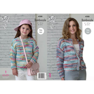KC4388 Women Sweater and Cardigan Knitted with Bamboozle