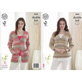 KC4544 Women Cardigan & Sweater Knitted with Drifter DK