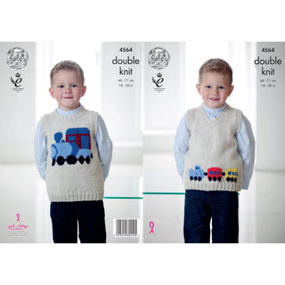 KC4564 Children's Slipovers Knitted with PrIcewise DK