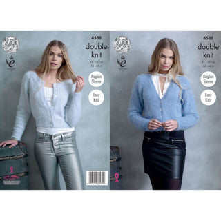 KC4588 Women Cardigans Knitted in Embrace DK