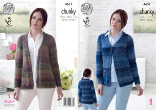KC4631 Women Cardigans Knitted in Cotswold Chunky