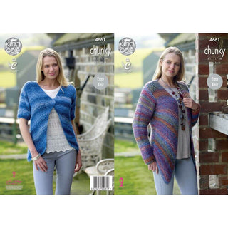KC4661 Women Cardigans Knitted in Corona Chunky