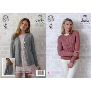 KC4704 Women Cardigan and Sweater Knitted with Big Value Chunky