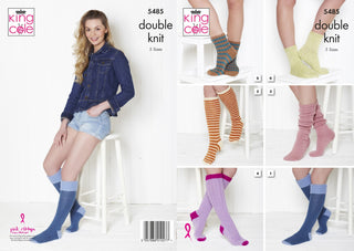 KC5485 Socks in King Cole Majestic DK