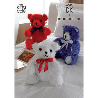 KC6000 Three Bears Knitted with Moments DK and Big Value DK
