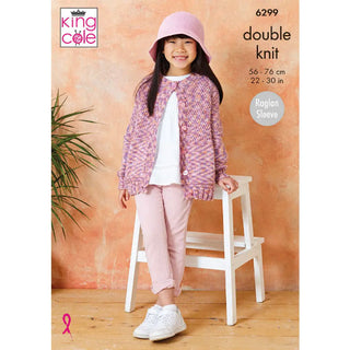 KC6299 Cardigan and Sweater knitted in Cottonsoft Crystal DK