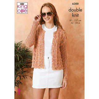 KC6300 Cardigans knitted in Cottonsoft Crystal DK