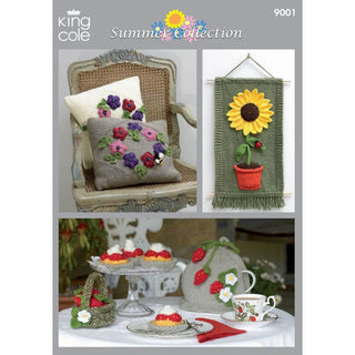 KC9001 Summer Collection Knitted with Big Value DK, Big Value Super Chunky and Dollymix DK