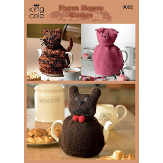 KC9002 Farm House Cosies Knitted with Merino Blend DK