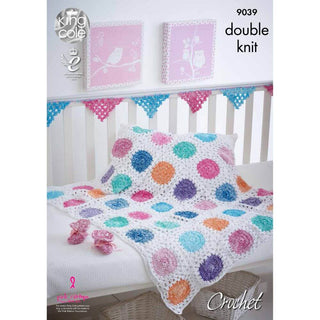 KC9039 Baby Accessories Crocheted with Vogue DK & Bamboo Cotton DK