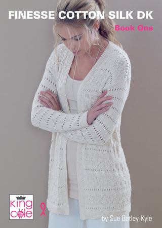 King Cole Finesse Cotton Silk DK Book 1
