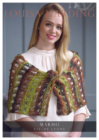 L14-04 Louisa Harding Marmo Shawl