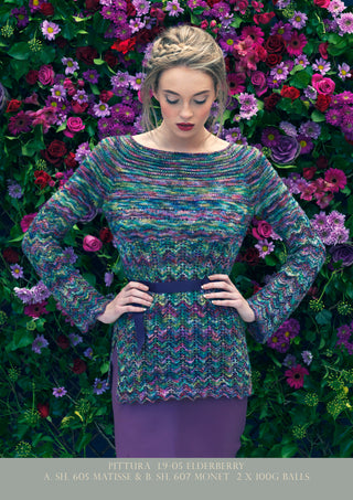 L9-05 Ladies Lace Jumper Pittura