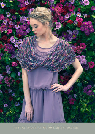 L9-06 Ladies Lace Cowl Pittura