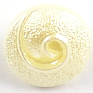 Cream Swirl Pearlescent Shank Button 15mm