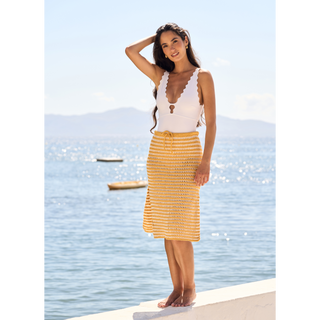 MIP106 Solara Skirt in Mode at Rowan Cotton DK