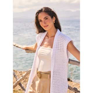 MIP107 Lumiere Waistcoat in Mode at Rowan Cotton DK