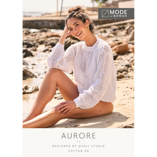 MIP108 Aurore Sweater in Mode at Rowan Cotton DK