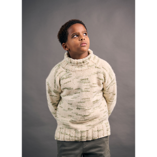 MIP114 Mini Jupiter Sweater in Mode at Rowan Colourmix
