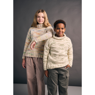 MIP114 Mini Jupiter Sweater in Mode at Rowan Colourmix