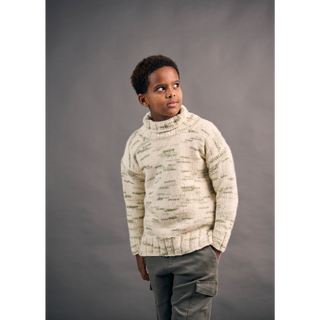 MIP114 Mini Jupiter Sweater in Mode at Rowan Colourmix