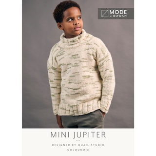 MIP114 Mini Jupiter Sweater in Mode at Rowan Colourmix