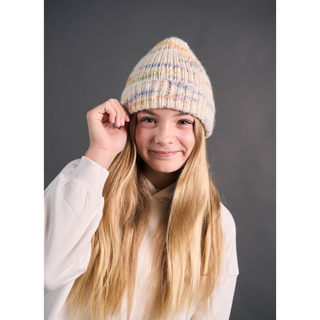 MIP115 Mini Apollo Beanie & Scarf in Mode at Rowan Colourmix