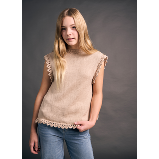 MIP117 Mini Anker Top in Mode at Rowan Cotton DK