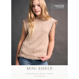MIP117 Mini Anker Top in Mode at Rowan Cotton DK