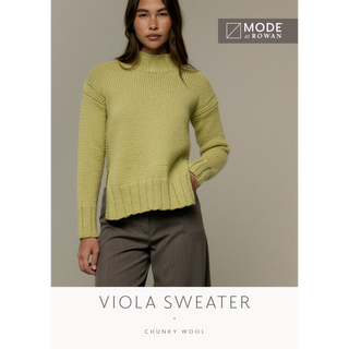 MIP122 Viola Sweater in Mode at Rowan Chunky Wool