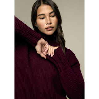 MIP122 Viola Sweater in Mode at Rowan Chunky Wool