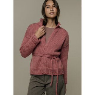 MIP123 Lira Cardigan in Mode at Rowan Chunky Wool