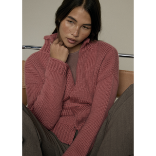 MIP123 Lira Cardigan in Mode at Rowan Chunky Wool