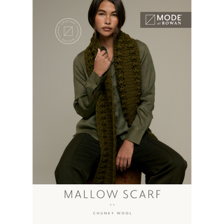 MIP124 Mallow Scarf in Mode at Rowan Chunky Wool