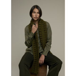 MIP124 Mallow Scarf in Mode at Rowan Chunky Wool