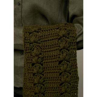 MIP124 Mallow Scarf in Mode at Rowan Chunky Wool