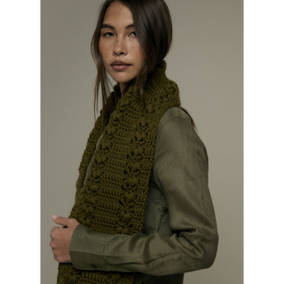 MIP124 Mallow Scarf in Mode at Rowan Chunky Wool