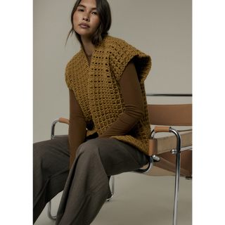 MIP125 Tansy Gilet in Mode at Rowan Chunky Wool