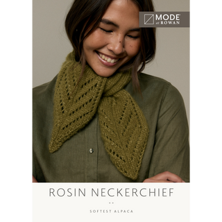 MIP126 Rosin Neckerchief in Mode at Rowan Softest Alpaca