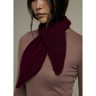 MIP126 Rosin Neckerchief in Mode at Rowan Softest Alpaca