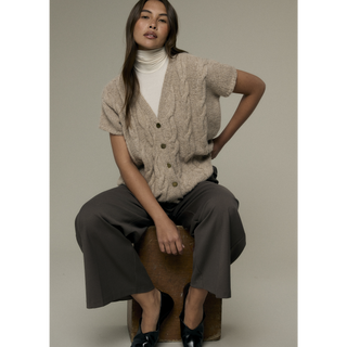 MIP127 Junia Top in Mode at Rowan Softest Alpaca