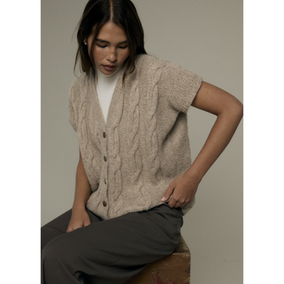 MIP127 Junia Top in Mode at Rowan Softest Alpaca