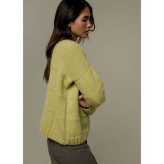 MIP128 Armeria Sweater in Mode at Rowan Softest Alpaca